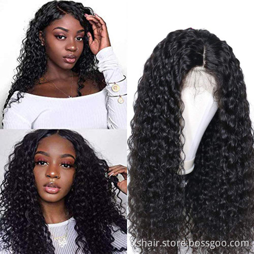 Good Selling Indian 100% Bang Wholesale 10 A Grade Short Real Bone Straight Lace Front Wig For Black Woman Human Hair